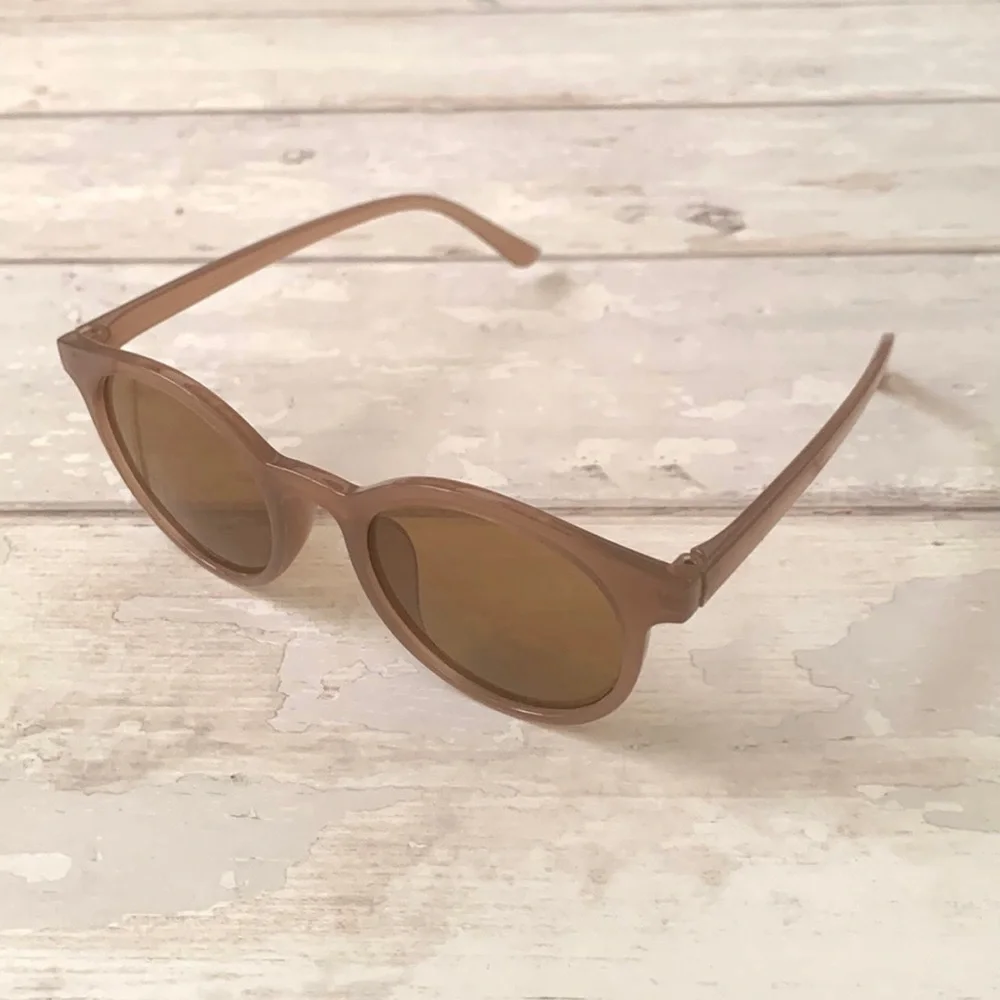 Madewell Women’s Natural Mauve Frame Polarized Recycled Plastic Sunglasses NEW